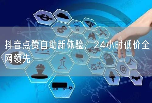 抖音点赞自助新体验，24小时低价全网领先